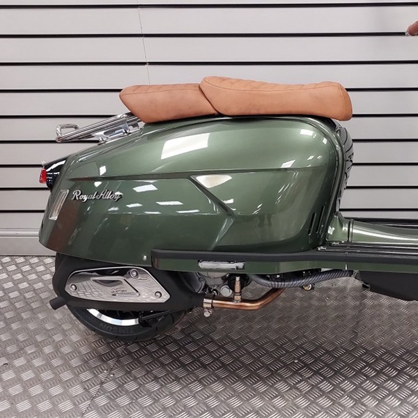 Royal Alloy Right Side Cover - Sherwood Green Shiny